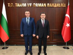Minister Tahov met with the Minister of Agriculture and Forestry of the Republic of Turkey Ibrahim Yumakli in Ankara